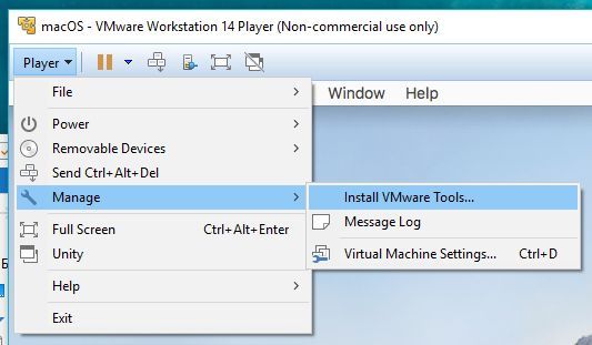Загрузка VMWare Tools